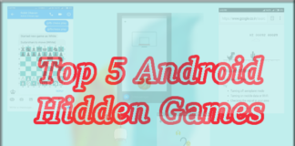 Top 5 Android Hidden Games