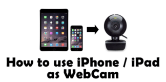 How to Use iPhone As a Webcam for PC