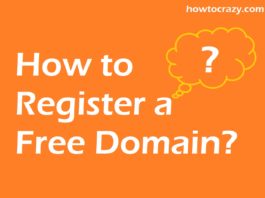How to Register a Free Domain