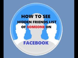 How To See Hidden Friend List of Someone On Facebook