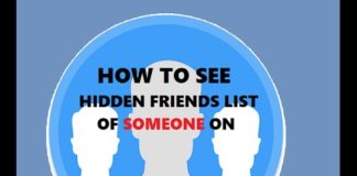 How To See Hidden Friend List of Someone On Facebook