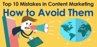 10 Mistakes of Content Marketing