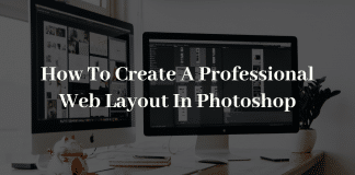 Professional Web Layout In Photoshop