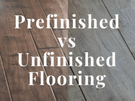 Prefinished or Unfinished Hardwood Flooring