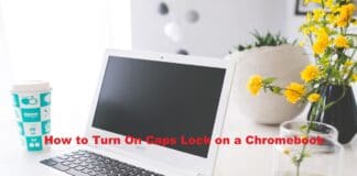 How to Turn On Caps Lock on a Chromebook