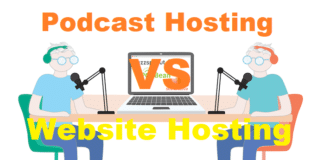 Podcast Hosting Vs Website Hosting