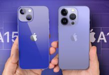 Custom Apple A15 Chip